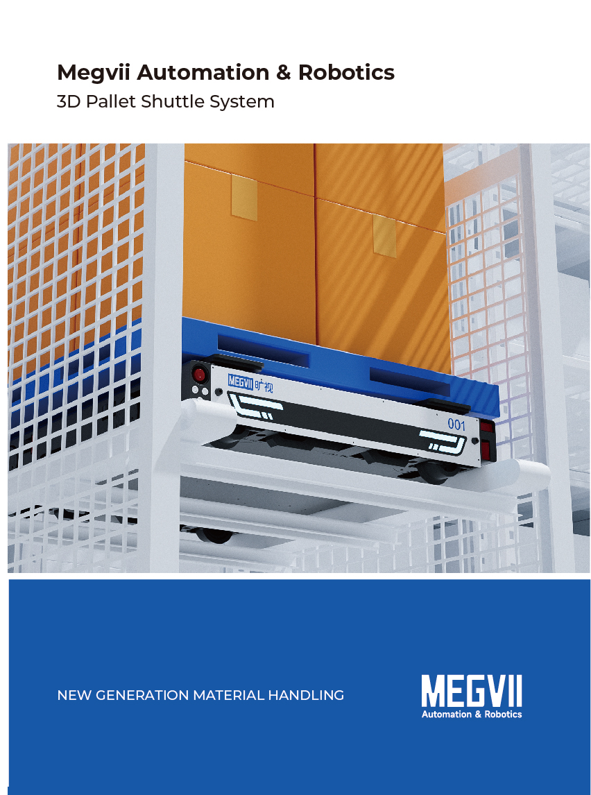 Megvii 3D Pallet Shuttle System